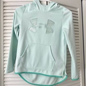 Mint Green Under Armour Fleece Hoodie